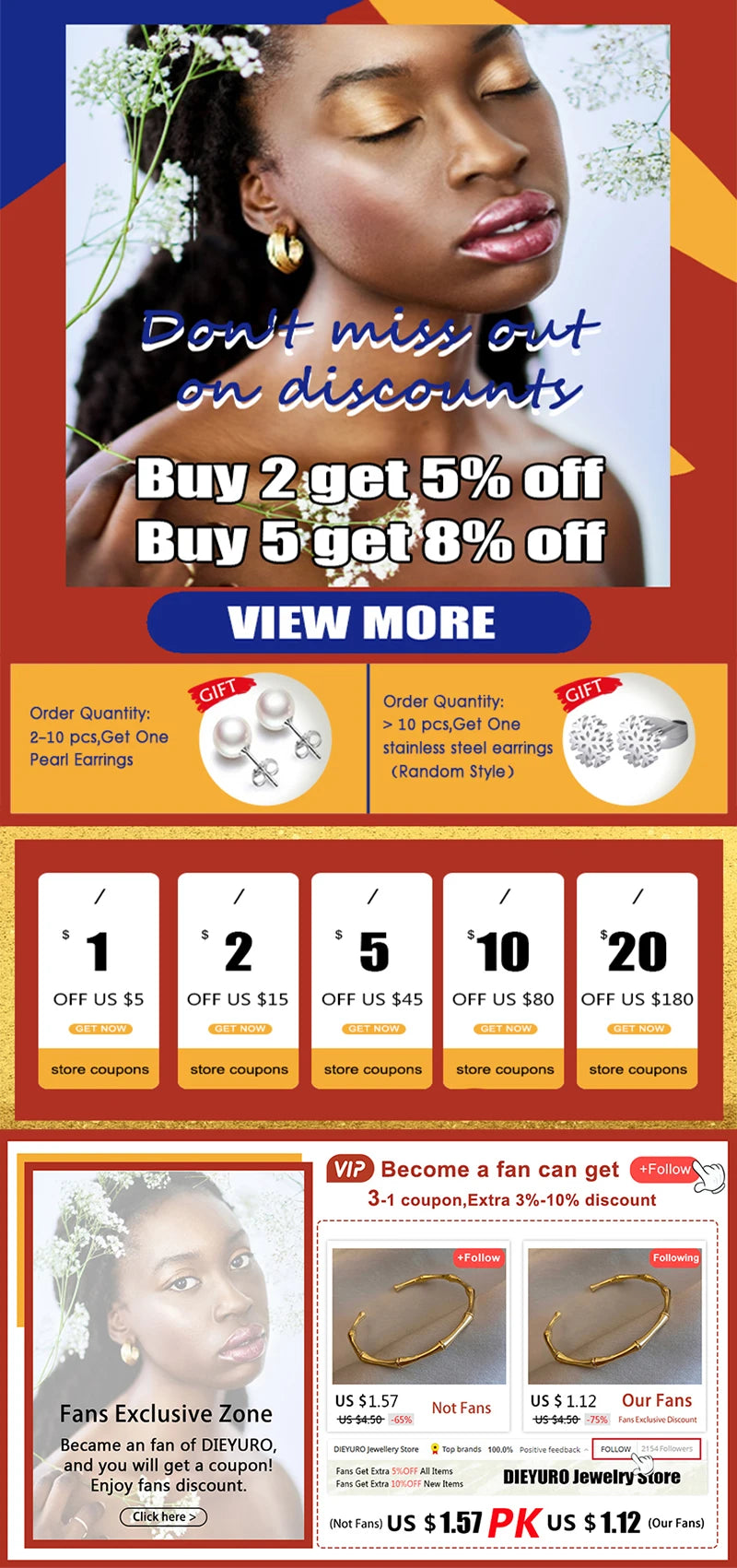 DIEYURO 316L Stainless Steel Square Large Pearl Necklace Earrings Ring For Women Girl New Party Gift Fashion Jewelry Set Bijoux