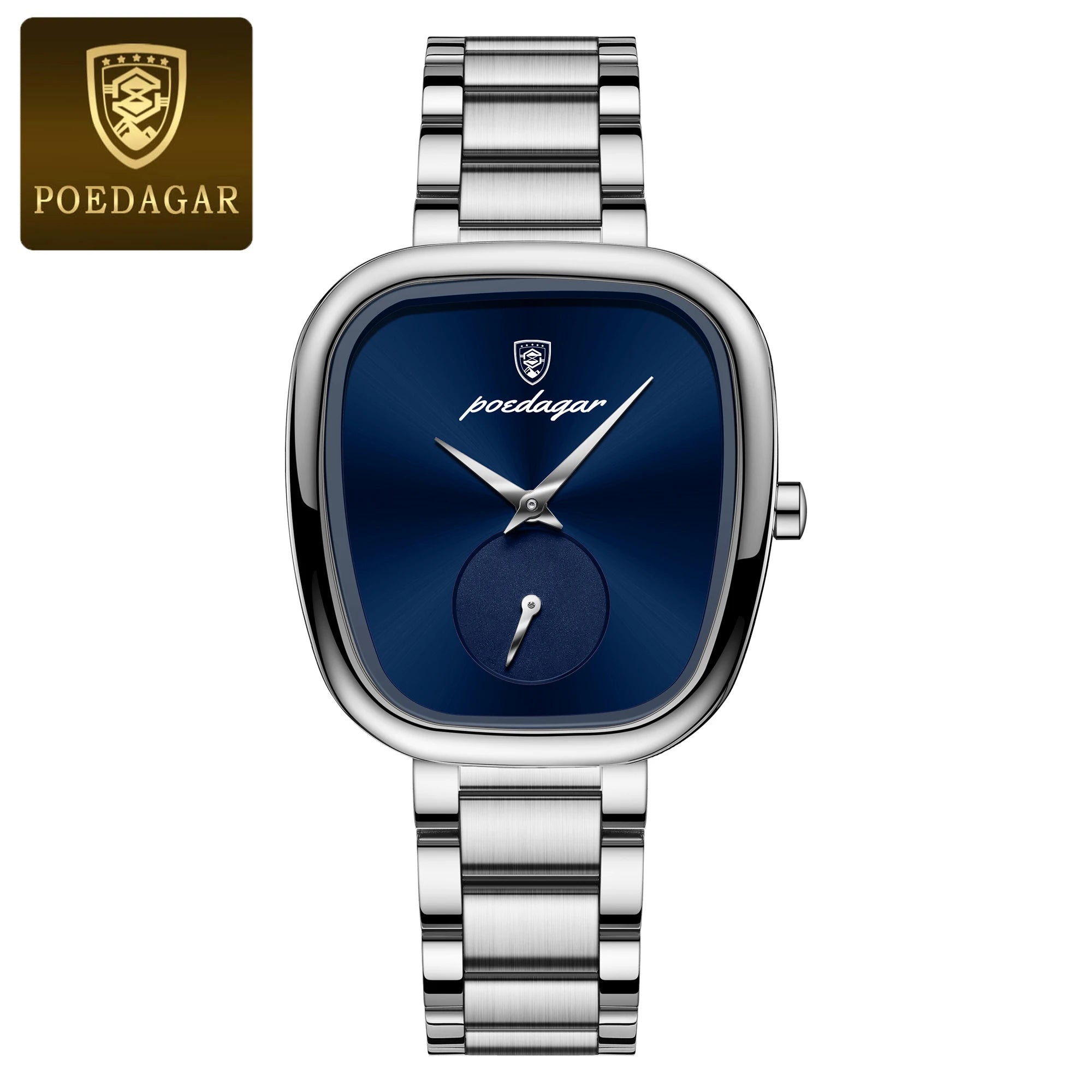 POEDAGAR Luxury Woman Watch Waterproof Stainless Steel Ladies Watch Fashion Quartz Women's Watches Elegant Simple Female Clock
