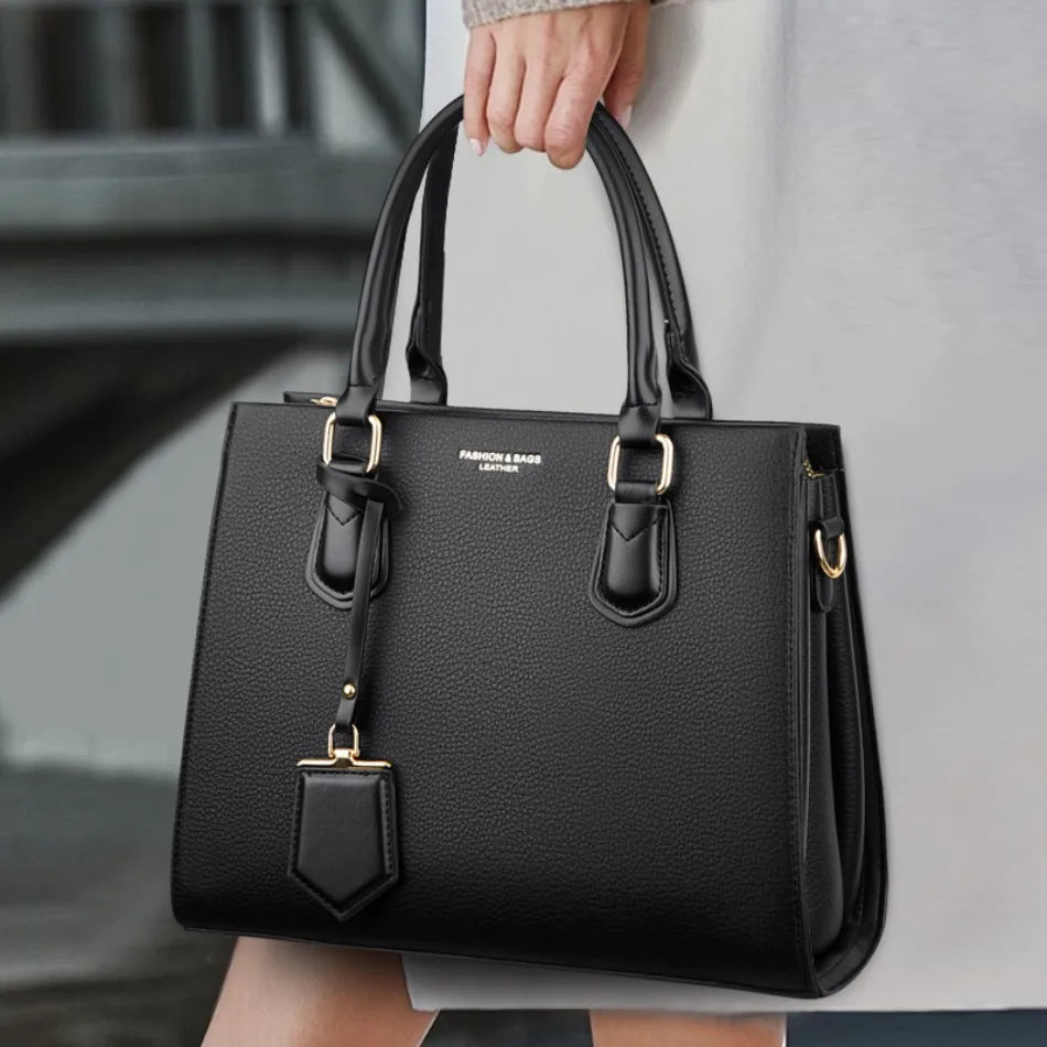 Luxury Women's Handbags 3 Layers Large Capacity Women  Shoulder Bags Top Quality PU Leather Commut Crossbody Bags  For Women Sac