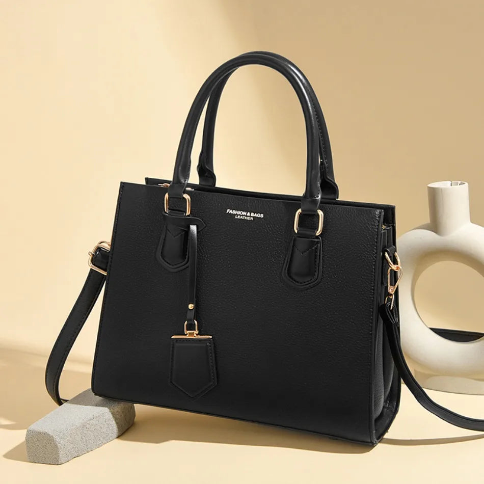 Luxury Women's Handbags 3 Layers Large Capacity Women  Shoulder Bags Top Quality PU Leather Commut Crossbody Bags  For Women Sac
