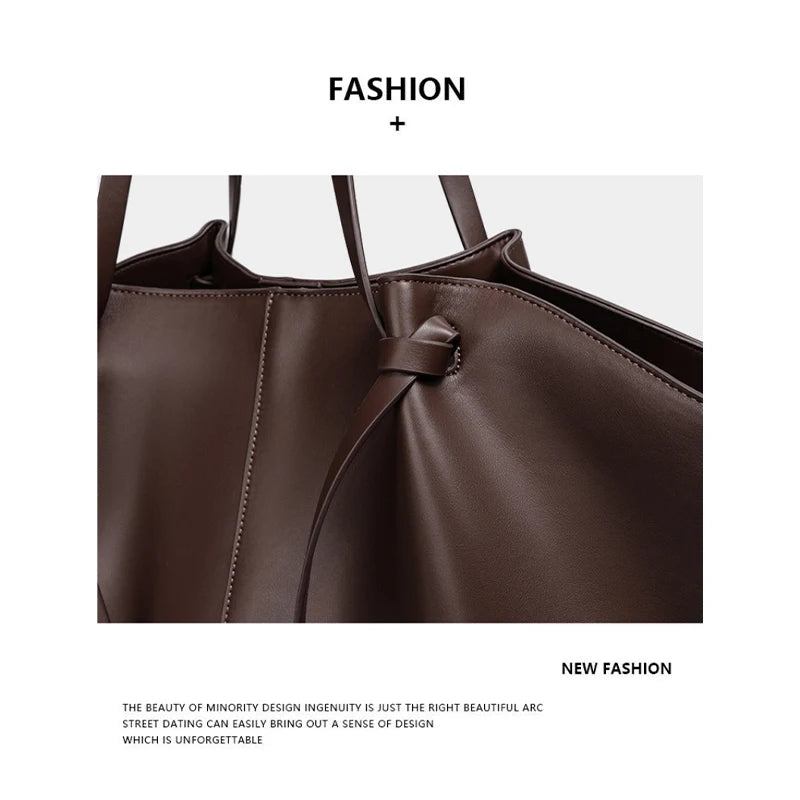 Brand Wing Shaped Handbag Luxury Gold Lock Buckle Design Tote Bag Women Large Capacity Shopping Bag Elegant Commute Underarm Bag